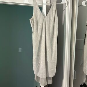 Grey minidress-Cope